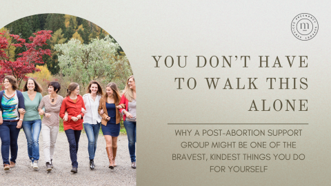 You don't have to Walk this Alone