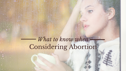 Considering Abortion